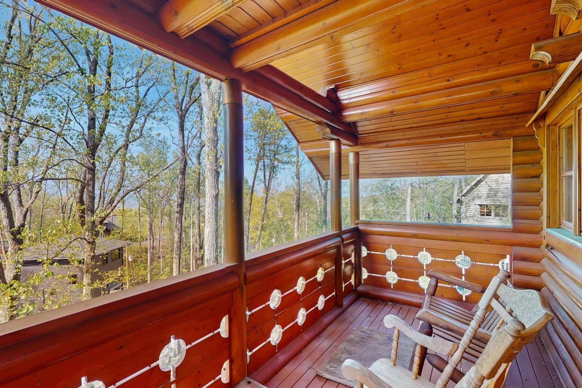 גטלינבורג Pine Cone Cabin מראה חיצוני תמונה